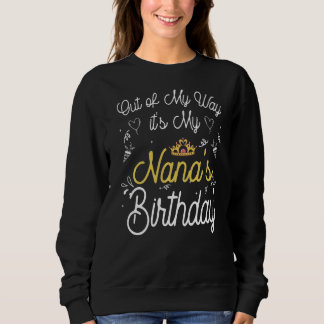 Es ist mein Geburtstag. Sweatshirt