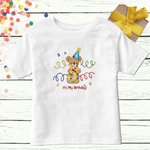 Es ist mein Niedlicher Bärenalter 5 Kinderalter T  Kleinkind T-shirt