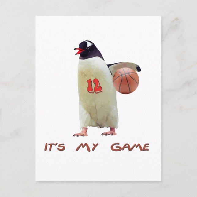 Es ist mein Spiel Postkarte (Vorderseite)