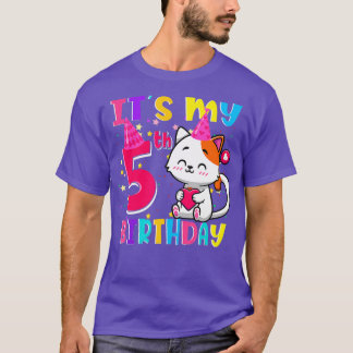 Es ist meine 5. Geburtstagsgeschenke 5 Jahre alt G T-Shirt