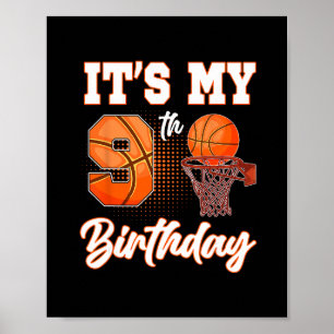 Es ist meine 9. Geburtstags-Skelett-Themenparty 9 Poster