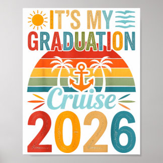 Es ist meine Abschlusskreuzfahrt 2026 Senior 2026 Poster