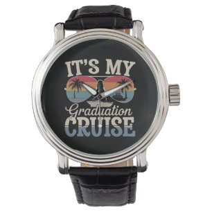 Es ist meine Abschlusskreuzfahrt Absolventen Reise Armbanduhr