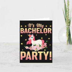 Es ist meine Bachelor Party Hochzeit Trauzeuge Fun Karte