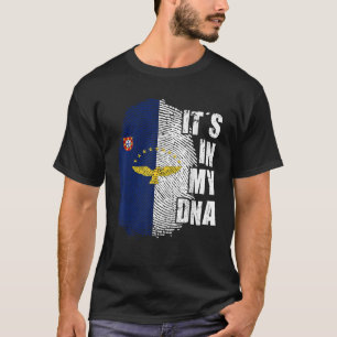 Es ist meine DNA-Azores-Flagge Portugal Patriotisc T-Shirt
