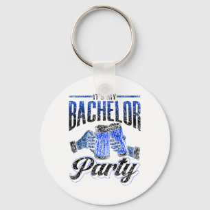 Es ist meine Junggesellenparty Braut Bräutigam Tea Schlüsselanhänger