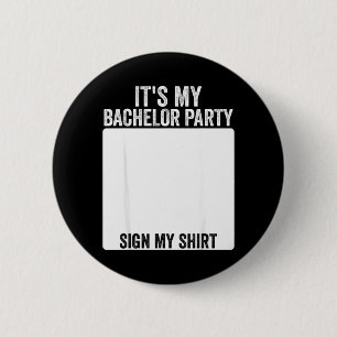 Es ist meine Junggesellenparty Lustiges Hochzeitsp Button