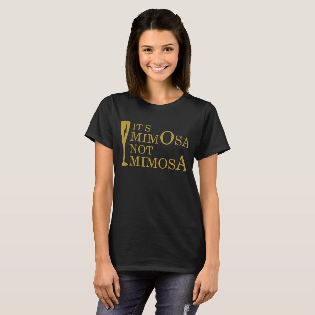 Es ist Mimosen-Shirt der Mimose nicht T-Shirt (Vorne ganz)