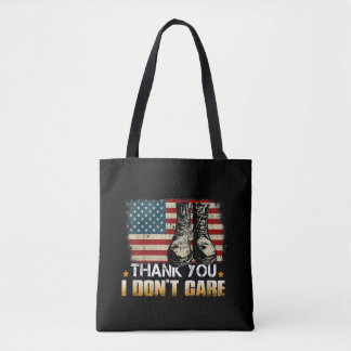 Es ist mir egal, dass Funny Boot Tasche