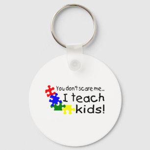 Es ist mir egal, dass ich Kinder mit Autismus unte Schlüsselanhänger