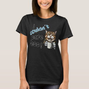 Es ist mir egal Grim Cat Statement 1 T-Shirt