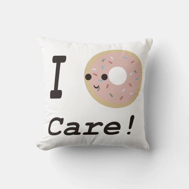 Es ist mir egal! kissen (Vorderseite)