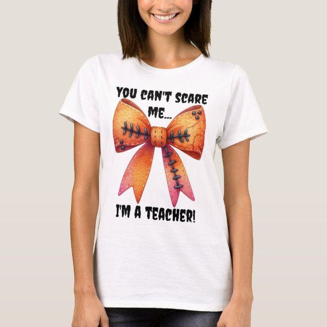 Es ist mir egal, was für Lehrer Orange-Bugs T-Shirt (Vorderseite)