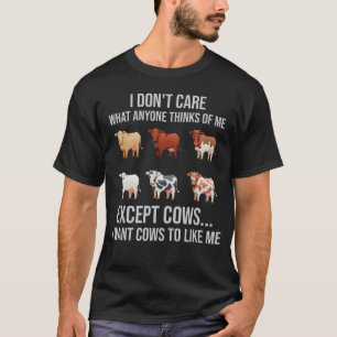 Es ist mir egal was irgendjemand über mich denkt, T-Shirt
