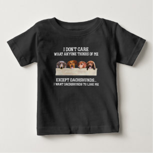 Es ist mir egal, was jemand anderes denkt, außer D Baby T-shirt