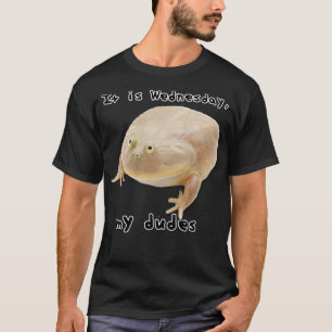Es ist Mittwoch meine Typ Funny Classic Frog Meme T-Shirt