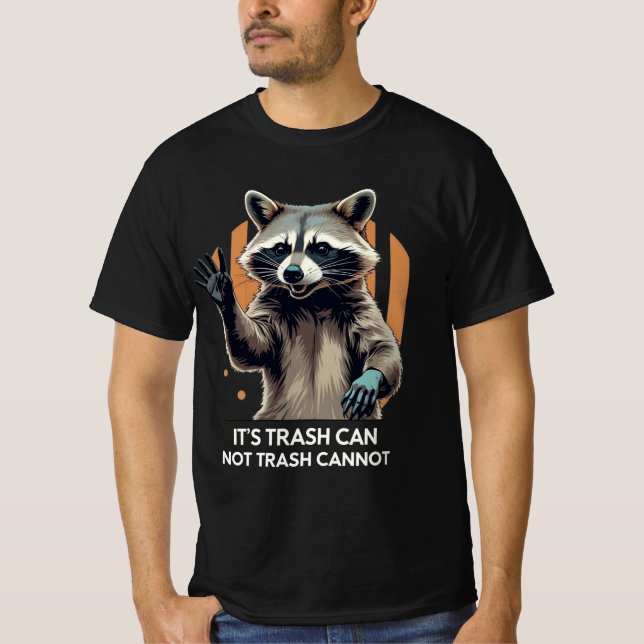 Es ist Müll kann nicht zerstören kann nicht - Racc T-Shirt (Vorderseite)