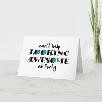 Es ist nicht anders, mit 40 phantastisch zu schaue einladung