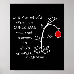 Es ist nicht das, was unter dem Baum ist Poster