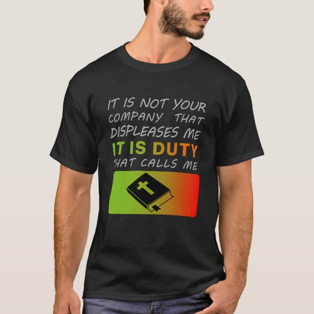 "Es ist nicht deine Firma, die ich nicht mag, Dien T-Shirt (Vorderseite)