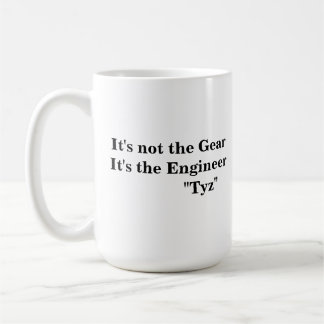 Es ist nicht der Gang, es ist der Ingenieur Kaffeetasse