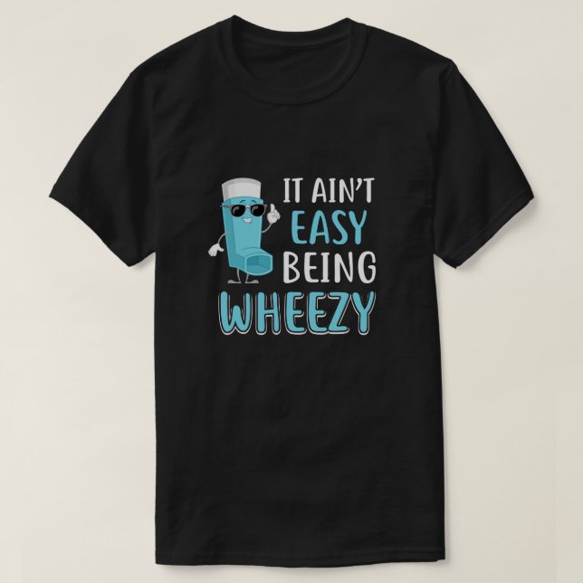 Es ist nicht einfach, sich mit einem frischen Asth T-Shirt (Design vorne)