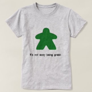 Es ist nicht einfaches Sein grüner Meeple T - T-Shirt