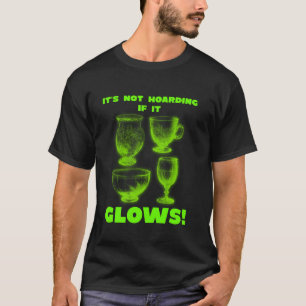 Es ist nicht gehärtet, wenn es glühendes Glas Uran T-Shirt