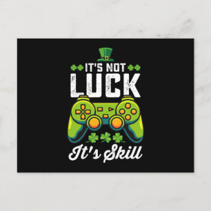 Es ist nicht glücklich, dass der St. Patrick's Day Postkarte