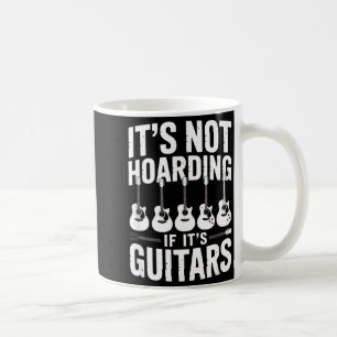 Es ist nicht hamstern wenn es Gitarren sind Lustig Kaffeetasse