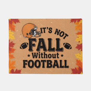 Es ist nicht Herbst ohne Football, Herbst-Terrasse Fußmatte