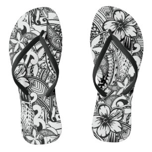 Es ist nicht immer schwarz oder weiß polynesische flip flops