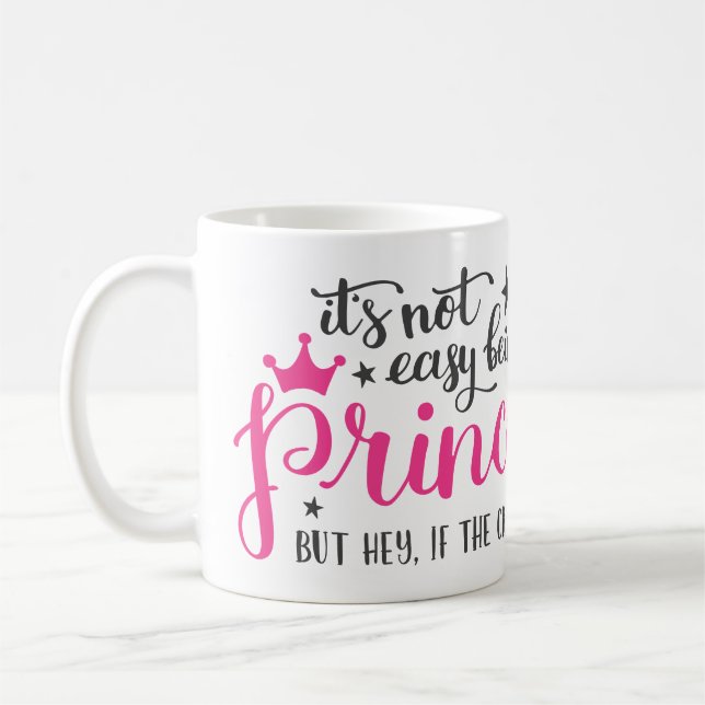 Es ist nicht leicht, eine Tasse der Prinzessinnen  (Links)