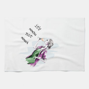 Es ist nicht Mimosa Geschirrtuch