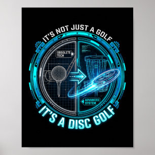 Es ist nicht nur ein Golf, es ist ein Discgolf Lus Poster