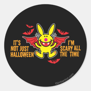 Es ist nicht nur Halloween Runder Aufkleber