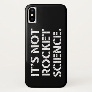 Es ist nicht Raketenwissenschaft.iPhone / iPad Fal Case-Mate iPhone Hülle