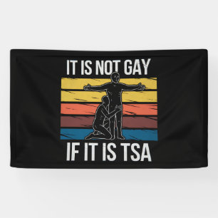 Es ist nicht schwul, wenn es TSA-Sicherheits-LGBTQ Banner