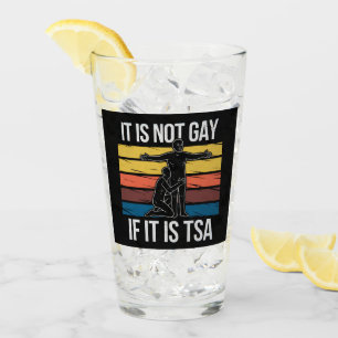 Es ist nicht schwul, wenn es TSA-Sicherheits-LGBTQ Glas