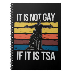 Es ist nicht schwul, wenn es TSA-Sicherheits-LGBTQ Notizblock