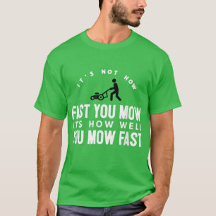 Es ist nicht so schnell, wie schnell man T-Shirt f