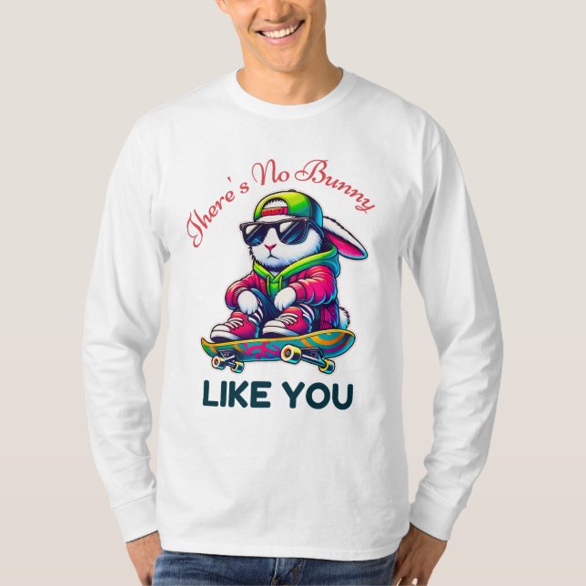 Es ist nicht sonnig wie du Cool Skateboarden sonni T-Shirt (Vorderseite)