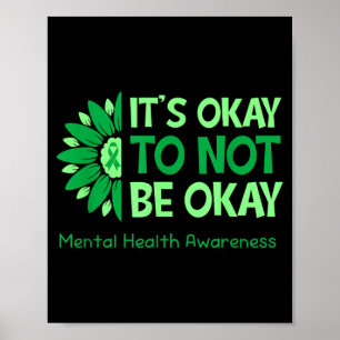 Es ist nicht unsere Flagge Mental Health Awareness Poster