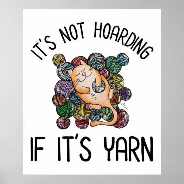 Es ist nicht zu horten, wenn es garn ist poster (Vorne)