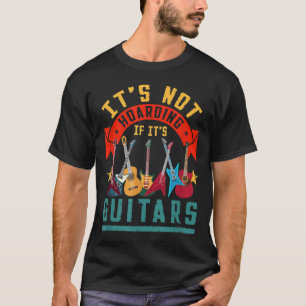 Es ist nicht zu horten, wenn seine Gitarren T-Shirt