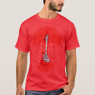 Es ist nicht zu horten, wenn seine Gitarren T-Shirt