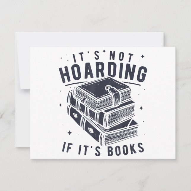 Es ist nicht zu warten, wenn es Bücher sind, die L Einladung (Vorderseite)
