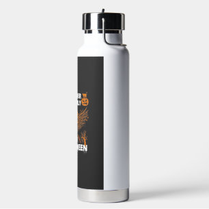 Es ist nie zu früh Halloween Totenkopf Reben Flüge Trinkflasche