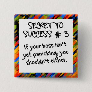 Es ist noch nicht Zeit für Panik Button