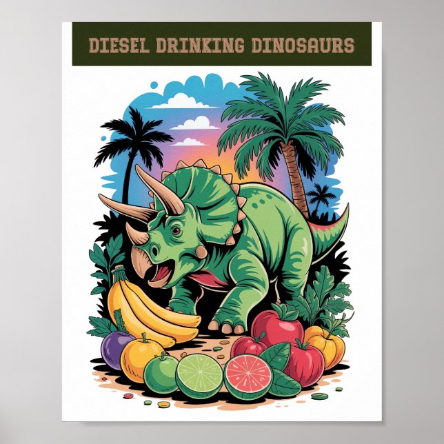 Es ist nur das Frühstück Poster (Vorne)